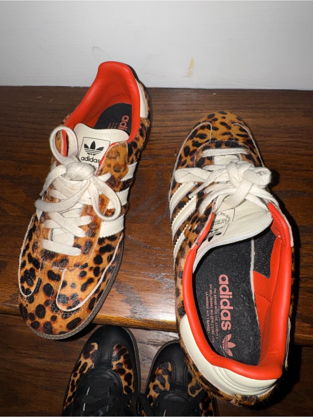 Adidas Samba Pony Hair Leopard Sneakers – Women’s US 8 - Picture 3 of 4